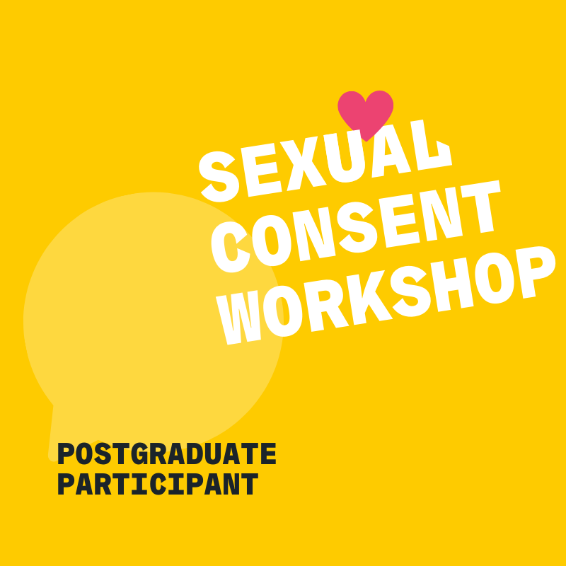 Sexual Consent Workshop Graduate Participant