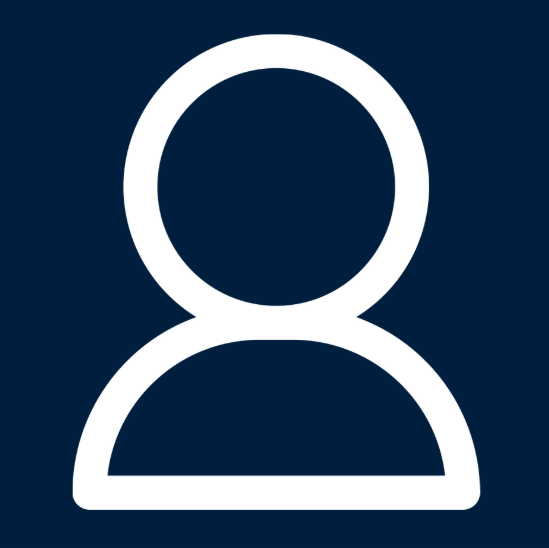 Graphic of a profile as there is a missing photo here